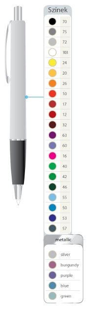 Omega toll színek